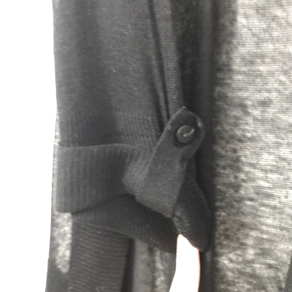 Kerisma Black Knit Button Up Cardigan - Picture 4 of 6
